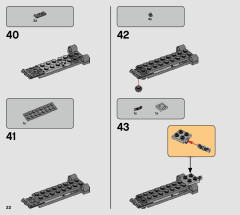 LEGO 75254 instructions page 22 – build guide