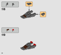 LEGO 75254 instructions page 64 – build guide