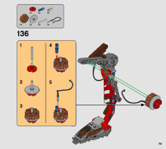 LEGO 75254 instructions page 79 – build guide