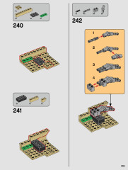 LEGO 75255 instructions page 109 – build guide
