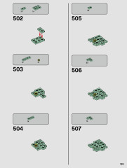 LEGO 75255 instructions page 199 – build guide