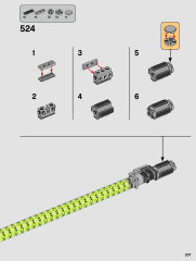 LEGO 75255 instructions page 207 – build guide