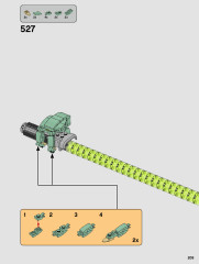 LEGO 75255 instructions page 209 – build guide