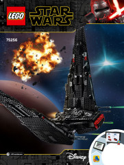 LEGO 75256 instructions page 1 – build guide