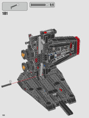 LEGO 75256 instructions page 100 – build guide