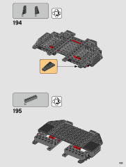 LEGO 75256 instructions page 109 – build guide