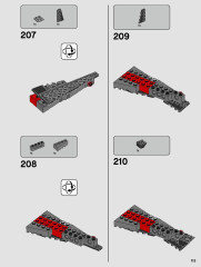 LEGO 75256 instructions page 113 – build guide