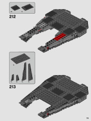 LEGO 75256 instructions page 115 – build guide