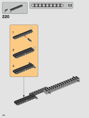 LEGO 75256 instructions page 120 – build guide