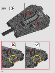 LEGO 75256 instructions page 124 – build guide