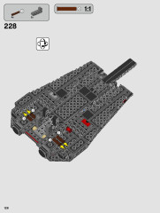 LEGO 75256 instructions page 126 – build guide