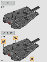 LEGO 75256 instructions page 128 – build guide