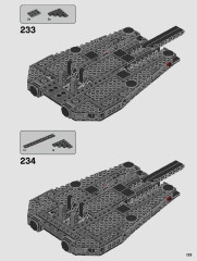 LEGO 75256 instructions page 129 – build guide
