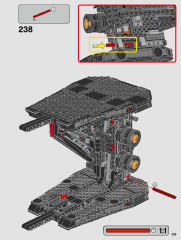 LEGO 75256 instructions page 133 – build guide