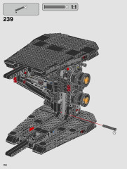 LEGO 75256 instructions page 134 – build guide