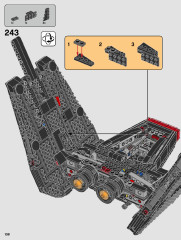 LEGO 75256 instructions page 138 – build guide