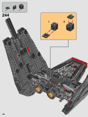 LEGO 75256 instructions page 140 – build guide