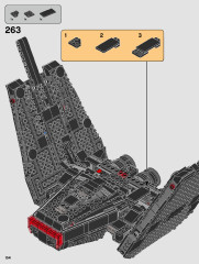 LEGO 75256 instructions page 154 – build guide
