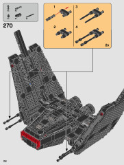 LEGO 75256 instructions page 158 – build guide