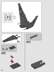 LEGO 75256 instructions page 160 – build guide