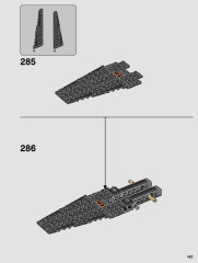 LEGO 75256 instructions page 163 – build guide