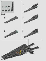 LEGO 75256 instructions page 166 – build guide
