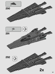 LEGO 75256 instructions page 167 – build guide