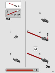 LEGO 75256 instructions page 169 – build guide