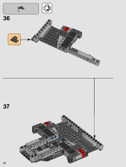 LEGO 75256 instructions page 22 – build guide