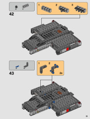 LEGO 75256 instructions page 25 – build guide