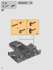 LEGO 75256 instructions page 28 – build guide