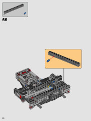 LEGO 75256 instructions page 40 – build guide