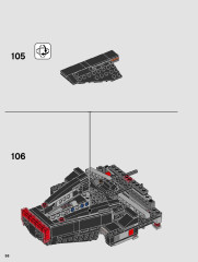 LEGO 75256 instructions page 58 – build guide