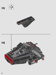 LEGO 75256 instructions page 62 – build guide