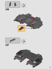LEGO 75256 instructions page 75 – build guide