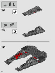 LEGO 75256 instructions page 80 – build guide