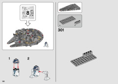 LEGO 75257 instructions page 186 – build guide