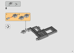 LEGO 75257 instructions page 9 – build guide