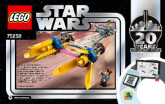 LEGO 75258 instructions page 1 – build guide