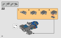 LEGO 75258 instructions page 28 – build guide