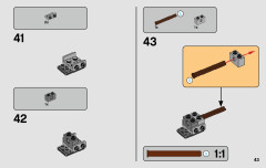 LEGO 75258 instructions page 43 – build guide