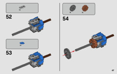 LEGO 75258 instructions page 47 – build guide