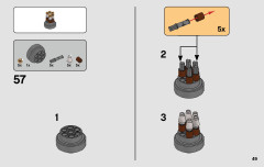 LEGO 75258 instructions page 49 – build guide