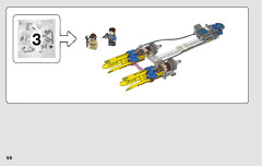 LEGO 75258 instructions page 58 – build guide