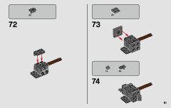 LEGO 75258 instructions page 61 – build guide