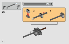 LEGO 75258 instructions page 62 – build guide