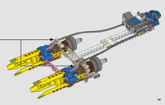 LEGO 75258 instructions page 77 – build guide