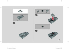 LEGO 75259 instructions page 43 – build guide