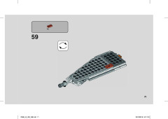 LEGO 75259 instructions page 71 – build guide