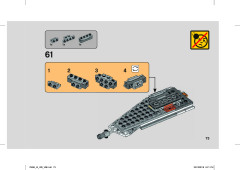 LEGO 75259 instructions page 73 – build guide